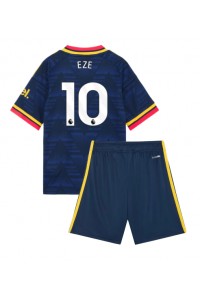 Arsenal Eberechi Eze #10 Jalkapallovaatteet Lasten Vieraspeliasu 2026-27 Lyhythihainen (+ Lyhyet housut)